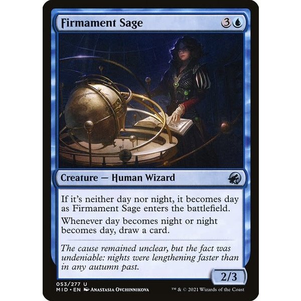 Magic: The Gathering Firmament Sage (053) Near Mint Foil