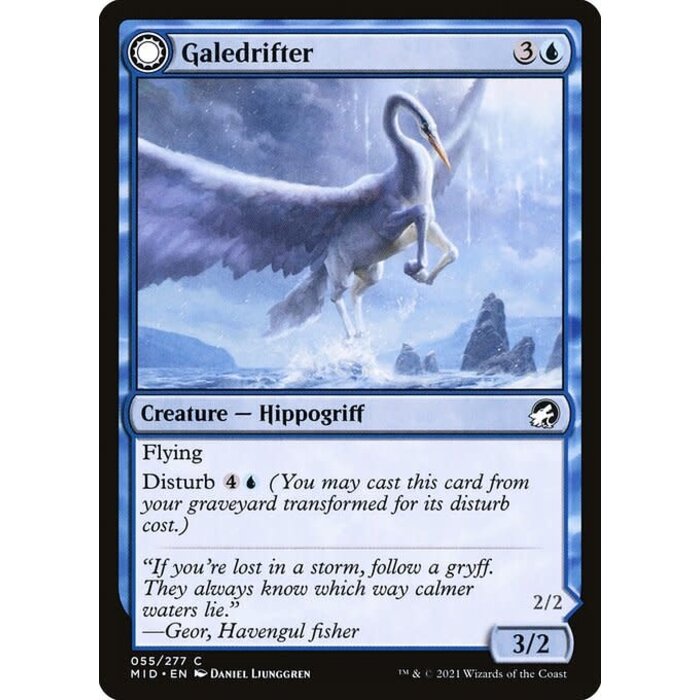 Magic: The Gathering Galedrifter (055) Near Mint Foil