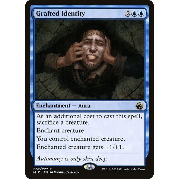 Magic: The Gathering Grafted Identity (057) Near Mint
