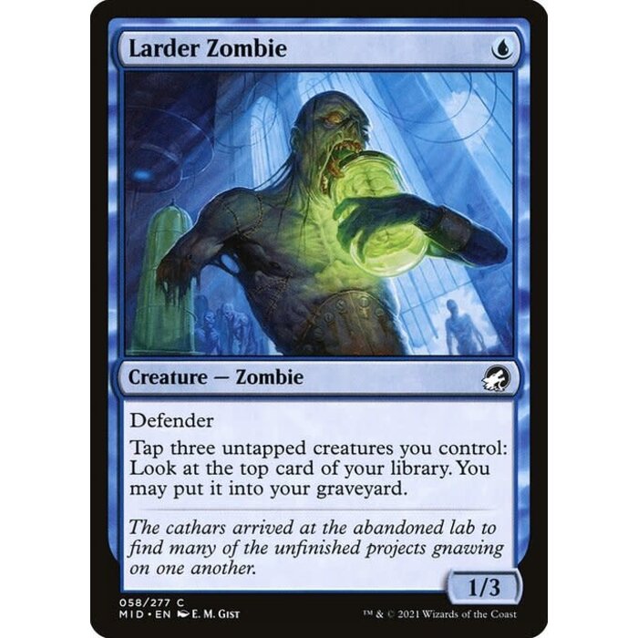 Magic: The Gathering Larder Zombie (058) Lightly Played