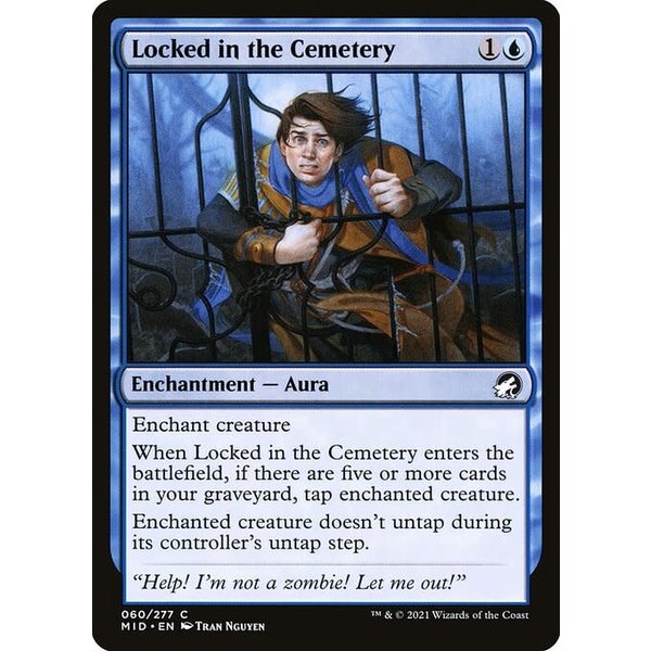 Magic: The Gathering Locked in the Cemetery (060) Near Mint