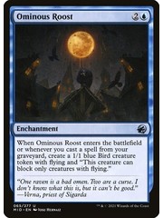 Magic: The Gathering Ominous Roost (065) Lightly Played Foil