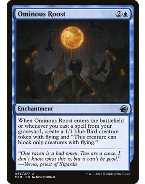 Magic: The Gathering Ominous Roost (065) Near Mint