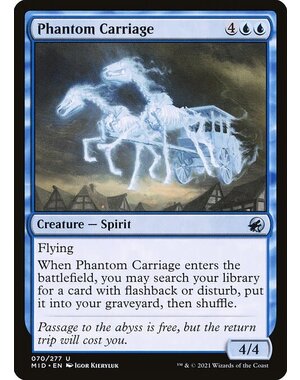 Magic: The Gathering Phantom Carriage (070) Near Mint