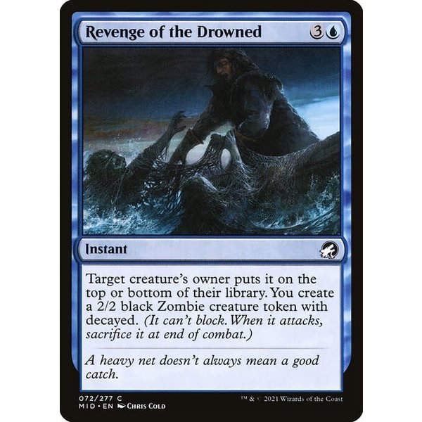 Magic: The Gathering Revenge of the Drowned (072) Lightly Played