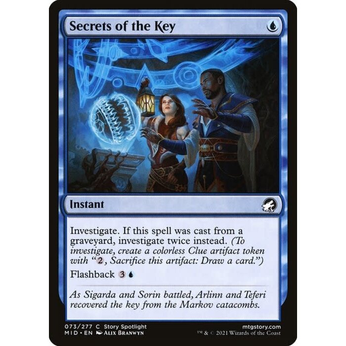 Magic: The Gathering Secrets of the Key (073) Lightly Played