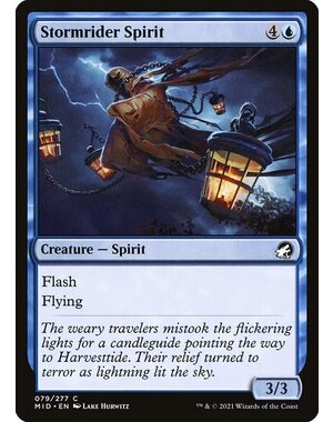 Magic: The Gathering Stormrider Spirit (079) Lightly Played