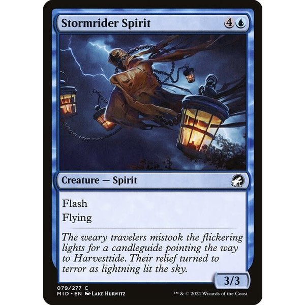 Magic: The Gathering Stormrider Spirit (079) Lightly Played