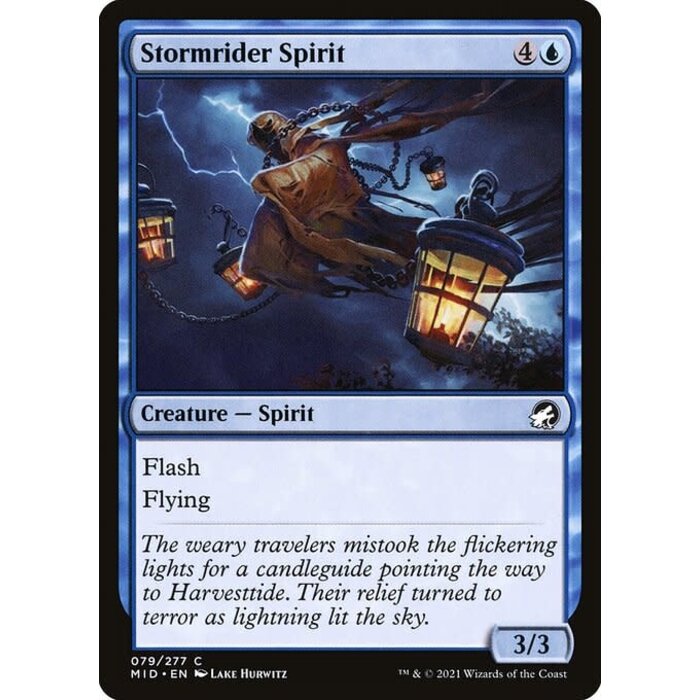 Magic: The Gathering Stormrider Spirit (079) Lightly Played