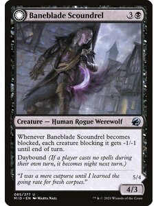 Magic: The Gathering Baneblade Scoundrel (085) Near Mint Foil