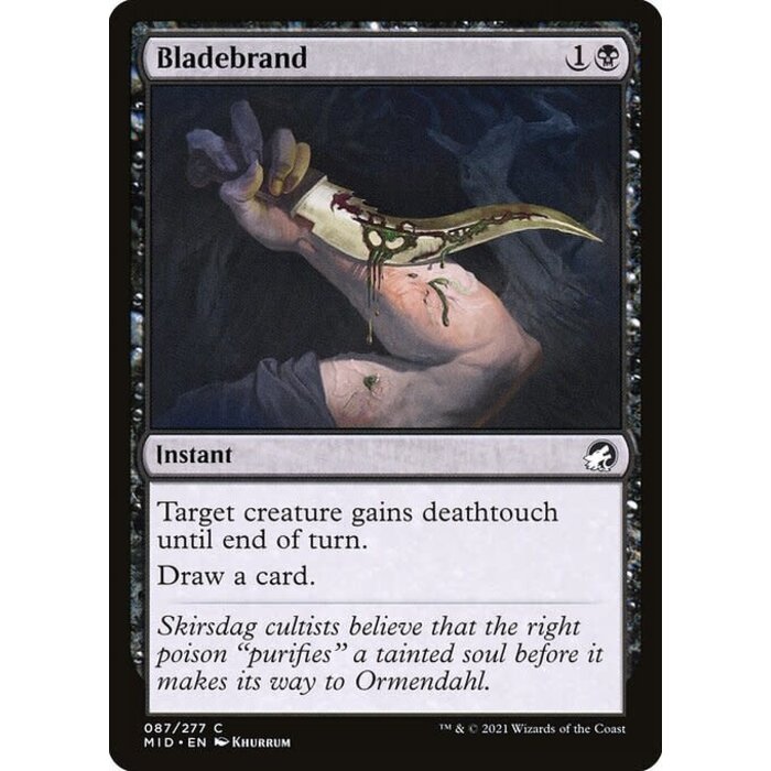 Magic: The Gathering Bladebrand (087) Near Mint