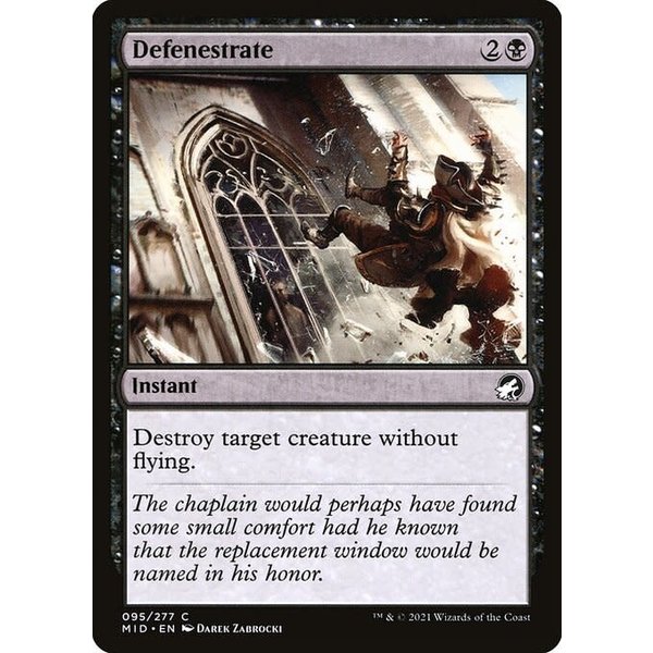 Magic: The Gathering Defenestrate (095) Lightly Played