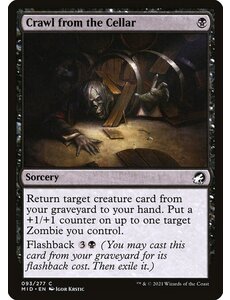 Magic: The Gathering Crawl from the Cellar (093) Lightly Played Foil