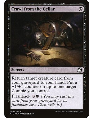 Magic: The Gathering Crawl from the Cellar (093) Lightly Played Foil