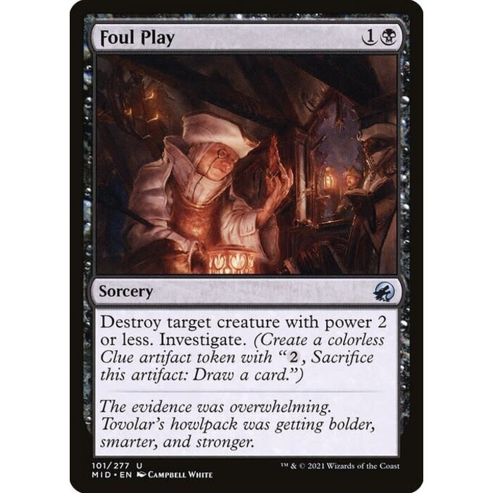 Magic: The Gathering Foul Play (101) Near Mint