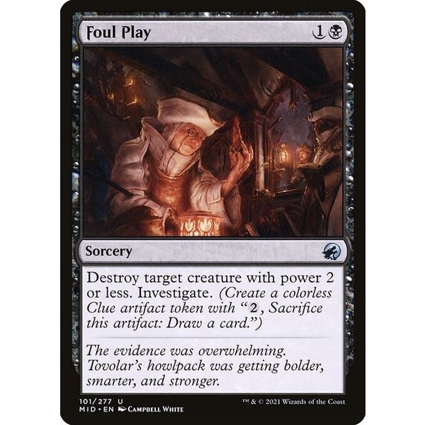 Magic: The Gathering Foul Play (101) Near Mint Foil