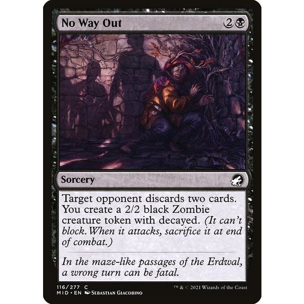 Magic: The Gathering No Way Out (116) Near Mint Foil