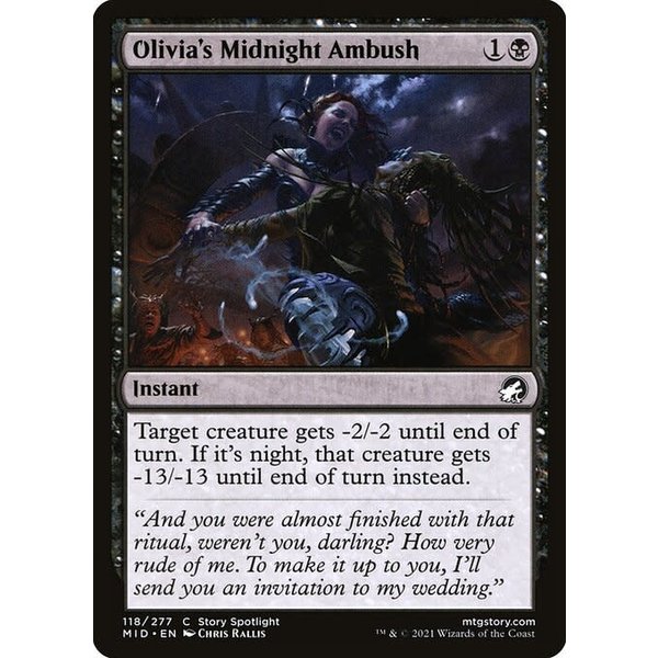 Magic: The Gathering Olivia's Midnight Ambush (118) Near Mint