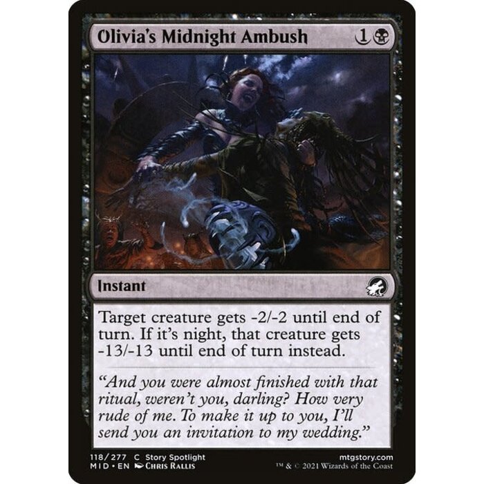 Magic: The Gathering Olivia's Midnight Ambush (118) Near Mint