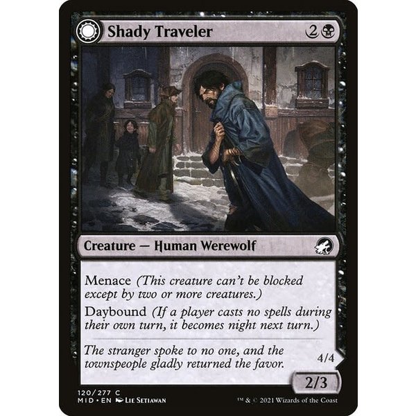 Magic: The Gathering Shady Traveler (120) Near Mint Foil