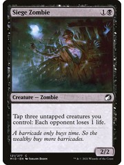 Magic: The Gathering Siege Zombie (121) Lightly Played