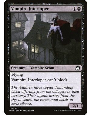 Magic: The Gathering Vampire Interloper (125) Lightly Played
