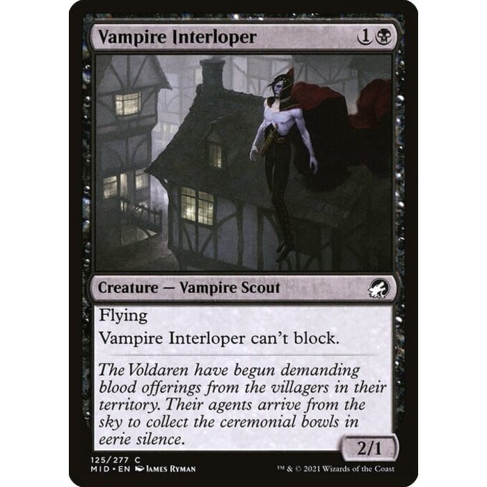 Magic: The Gathering Vampire Interloper (125) Lightly Played