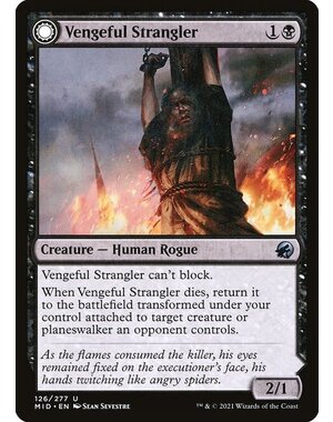Magic: The Gathering Vengeful Strangler (126) Near Mint