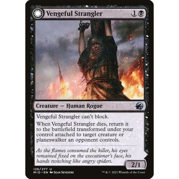 Magic: The Gathering Vengeful Strangler (126) Near Mint