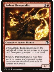 Magic: The Gathering Ardent Elementalist (128) Lightly Played