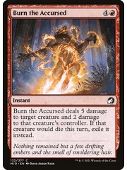 Magic: The Gathering Burn the Accursed (132) Lightly Played