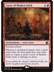 Magic: The Gathering Curse of Shaken Faith (134) Lightly Played Foil