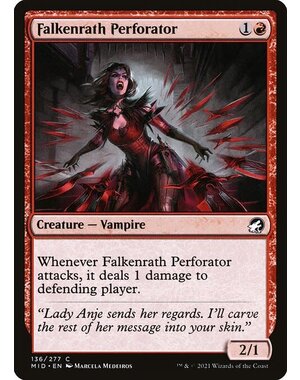 Magic: The Gathering Falkenrath Perforator (136) Near Mint Foil