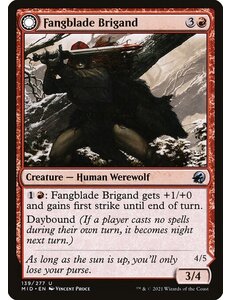 Magic: The Gathering Fangblade Brigand (139) Near Mint Foil