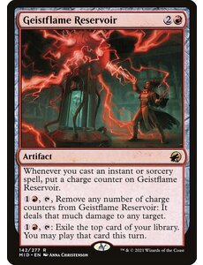 Magic: The Gathering Geistflame Reservoir (142) Near Mint