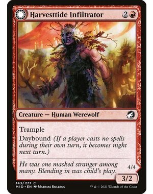 Magic: The Gathering Harvesttide Infiltrator (143) Lightly Played