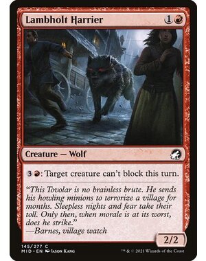 Magic: The Gathering Lambholt Harrier (145) Near Mint Foil