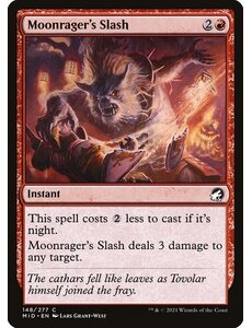 Magic: The Gathering Moonrager's Slash (148) Lightly Played