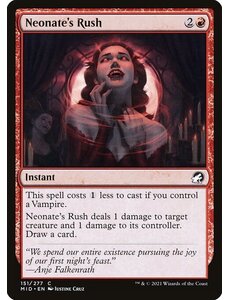 Magic: The Gathering Neonate's Rush (151) Lightly Played