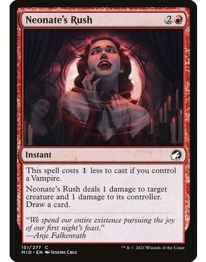 Magic: The Gathering Neonate's Rush (151) Lightly Played