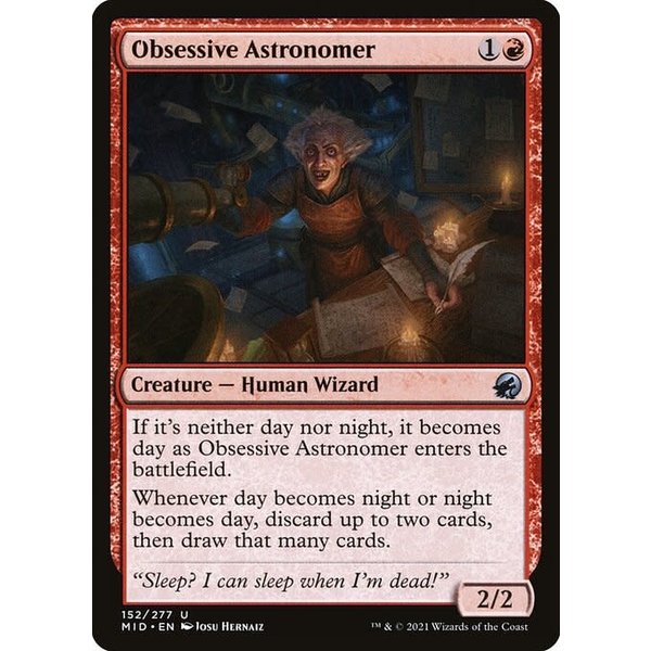 Magic: The Gathering Obsessive Astronomer (152) Near Mint