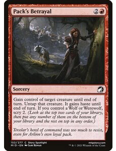 Magic: The Gathering Pack's Betrayal (153) Near Mint