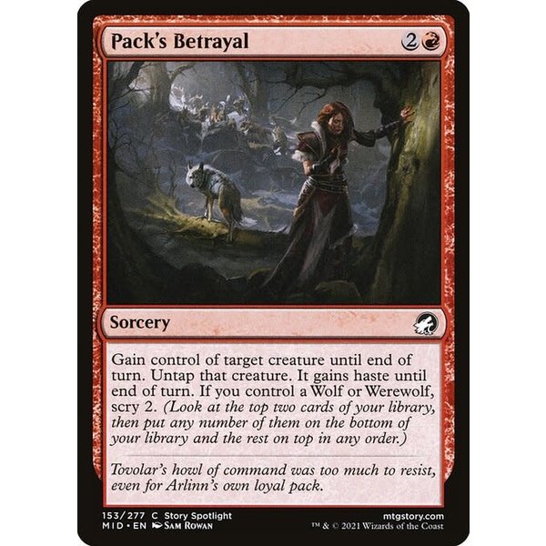 Magic: The Gathering Pack's Betrayal (153) Near Mint