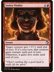 Magic: The Gathering Stolen Vitality (161) Lightly Played