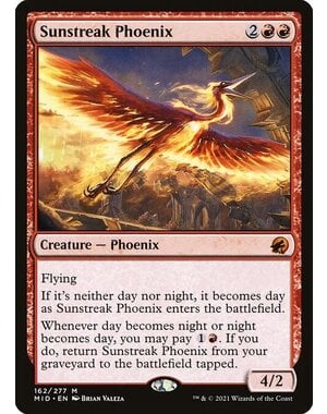 Magic: The Gathering Sunstreak Phoenix (162) Lightly Played Foil