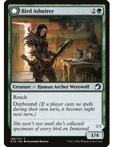 Magic: The Gathering Bird Admirer (169) Near Mint Foil
