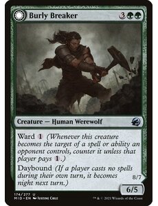 Magic: The Gathering Burly Breaker (174) Near Mint