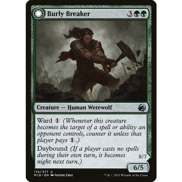 Magic: The Gathering Burly Breaker (174) Near Mint