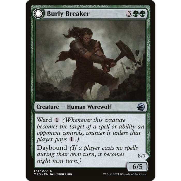 Magic: The Gathering Burly Breaker (174) Near Mint
