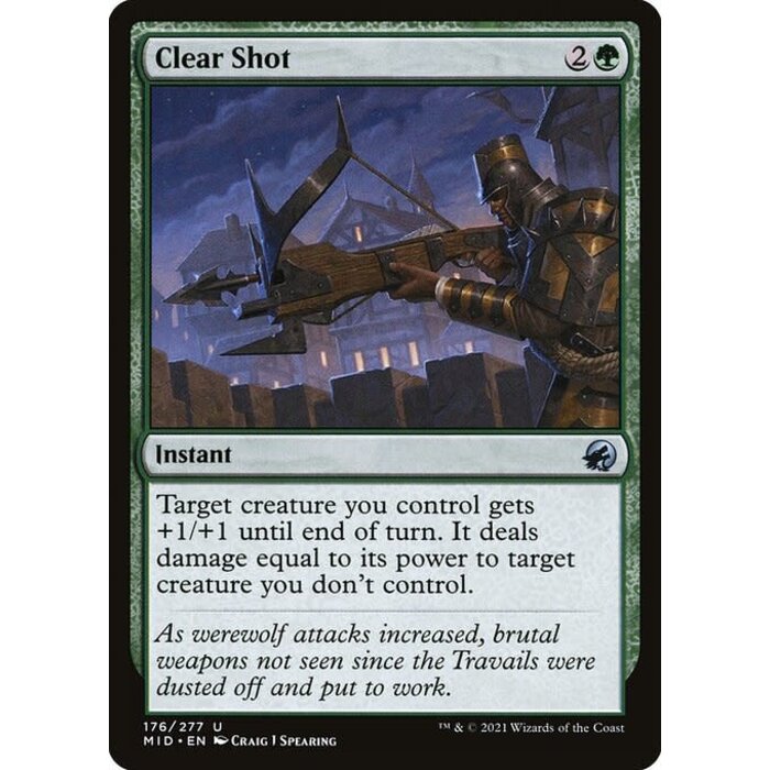 Magic: The Gathering Clear Shot (176) Near Mint